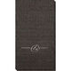 Elegant Ampersand Moire Guest Towels Image 2 of 2